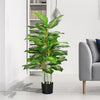 Artificial Evergreen Tree Fake Plant in Pot Indoor Outdoor Decor