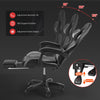 OFFICE CHAIR MASSAGE COMPUTER GAMING CHAIRS DESK SWIVEL RECLINER CHAIR FOOTREST