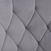 Rhombic Velvet Wing Back Armchair Rocking Chair Lounge Recliner Rocker Tub Sofa