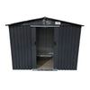 Metal Garden Shed 6 X 8 FT Garden Storage Vents Grey STATELY STORE