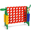 Giant 4 in a Row Game Jumbo Connect 4 Games w/42 Rings Basketball Hoop-Green