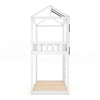 Pine Wooden Bunk Beds Cabin Bed Children Kids Double Sleep Station High Sleeper