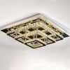 Square Ceiling Lights Pendant Chandelier Bedroom LED Crystal Lights Fitting Lamp