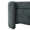 Upholstered Bed End Bench Ottoman Storage Lounge Bench Chenille Window Seat