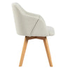 BEKRVIO STRONG ALE Dining Swivel chairs (set of 2) BEIGE