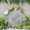 Wedding Square/Round/Arched Door Backdrop Stand Flowers Display Frame Metal Rack