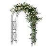 Heavy Metal Garden Arch Trellis Climbing Plants Vine Rack Outdoor Wedding Stand