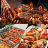 Folding BBQ Charcoal Barbecue Grill Stainless Steel Garden Picnic Camping Stove