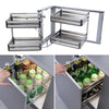 Blind Corner Pull Out Larder Kitchen Pantry Cupboard Cabinet Storage Organiser