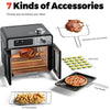 Smilesun 28L Air Fryer Oven w/Rotisserie Oil Free Cooker 18 Preset Digital 1700W