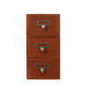 Wooden Small Chest of 3 Drawers Storage Cabinet Desktop Tidy Organizer Box Case