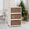 3 Tier Foldable Storage Boxes with Lid Collapsible Home Clothes Organizer Box