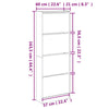 Shoe Cabinet, Shoe Storage Shelf for Hallway Living Room, Shoe Rack Holder U7O6