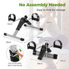 Under Desk Exercise Bike Portable Pedaler Machine Office Home Fitness