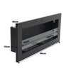 Bio Ethanol Fireplace Modern Wall Biofire 2/3 Burner Fire Place With Glass Panel