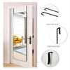 Over Door Full Length Mirror Black Gold White Hanging Bedroom Wardrobe Mirrors