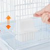 Parrot Cage Bird Cage Metal Budgies Cage with Roof Top&Toys with Rolling Stand