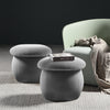 Round Soft Stool Mushroom Vanity Pouffe Chair Sofa Armchair Footstool Footrest