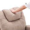 Electric Riser Heated Armchair Power Lift Chair Massage Cinema Recliner Beige