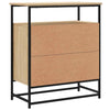 Sideboard Sonoma Oak 69x35x80 cm Engineered Wood UK