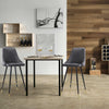 Set of 2 Barstools Kitchen Counter Bar Chairs Stools Breakfast Reception Seat