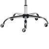 Cow Skin Effect Velvet Adjustable Computer Office Chair Swivel Gas Lift Chair