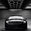 14 Hexagon LED Lighting Car Detail Garage Workshop Retail Lighting Gym Home UK