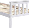 White 3FT Single Bed Frame – Solid Pine Wood, Shaker Style, Bedroom Furniture