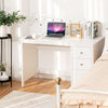 Computer Desk Wooden PC Laptop Table Writing Workstation with 3 Drawers