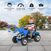 12V Battery Powered Kids Ride On Excavator Electric Motorized Truck Toy-Blue