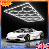 14 x Hexagon LED Lighting Car Detail Home Garage Workshop Retail Lighting Barber
