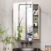 Sleek Aluminum Bathroom Mirror Cabinet Medicine Cabinet Waterproof Rustresistant