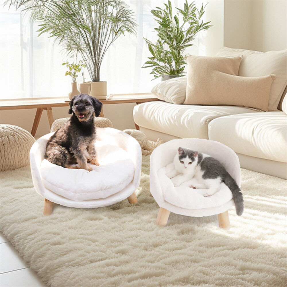 Ultra Soft Pet Bed Stool Cat Kitten Hideaway Cat House Sleeping Rest Seat Indoor