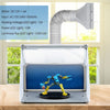 Airbrush Spray Booth Portable Paint Booth Kit with Powerful Fan 3 LED Lights