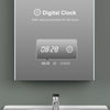 Illuminated LED Bathroom Mirror Cabinet Demister/Sensor/Clock/Shaver Socket