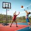 Portable Basketball Hoop for Both Youth and Adults Height Adjustable 1.35-3.05m