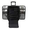 Professional Makeup Train Case Trolley Large Folding Cosmetic Beauty Vanity Case