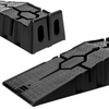 Set of 2 Car Ramp 5 Ton 2.5+2.5 Heavy Duty Lifting Plastic Ramps 33cm Extra Wide