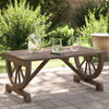 Garden Coffee Table Outdoor Patio Dining Solid Wood Fir