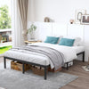 18 Inch Metal Platform Bed Frame/Non-slip Mattress Foundation Single/Double/King