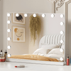 Hollywood Mirror Vanity Make Up Mirror with Lights 17 LED Dressing Table Mirror