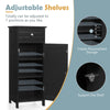 Bathroom Floor Cabinet Single Door Floor Cabinet Freestanding Storage Cabinet