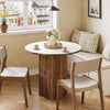 31.5'' Round Dining Table for 2-3, Small Kitchen Bistro Table for Dining Room