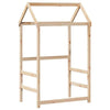 Day Bed with Roof 90x200 Solid Wood Pine G3J2