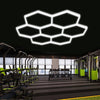 Led Hexagon Lights Customize 7 Grid System Honeycomb Light for Garage Home Lamp