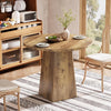 Round Dining Table for 2-4 Person, 31.5 Inch Farmhouse Small Kitchen Table