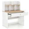 Children Writing Table Wooden Study Desk with Drawer