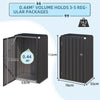 Small Garden Storage Shed Outdoor Metal Tool Box Cupboard Cabinet Lockable