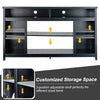 58” TV Stand for TVs up to 65” Media Console Table w/Adjustable Shelf