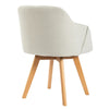 BEKRVIO STRONG ALE Dining Swivel chairs (set of 2) BEIGE